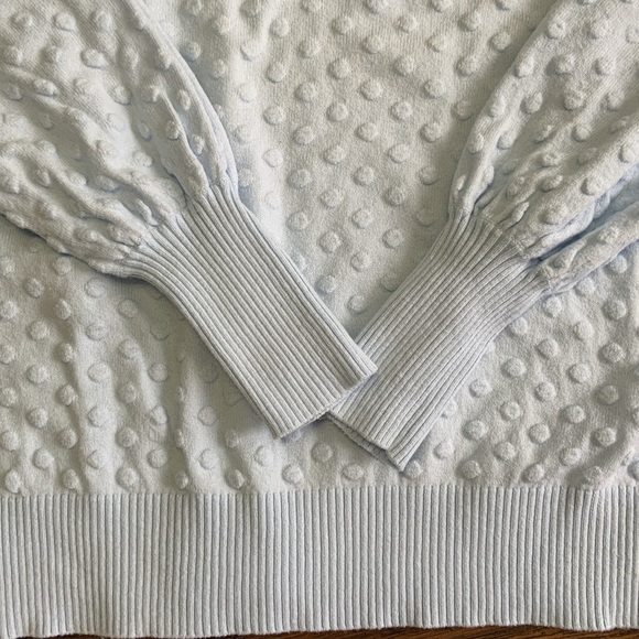 SOLD ❤️Loft Bubble Sweater in Blue🦋 - Picture 8 of 10